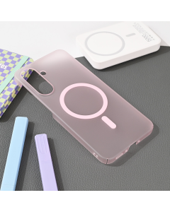 Torbica Magsafe Matte PC za Samsung A566B Galaxy A56 5G roze - 220271