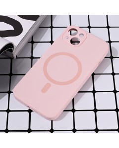 Maska za iPhone 13 6.1 Magsafe Pure color roze - 216600