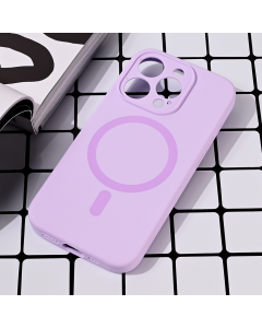 Torbica Magsafe Pure color za iPhone 15 Pro 6.1 lila - 216628