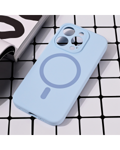 Torbica Magsafe Pure color za iPhone 15 Pro 6.1 svetlo plava - 216631