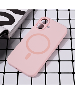 Torbica Magsafe Pure color za iPhone 16 6.1 roze - 216641