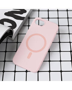 Maska za iPhone 16e Magsafe Pure color roze - 221695