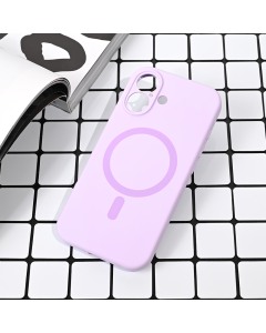 Maska za iPhone 17 63 Magsafe Pure color lila - 223354