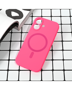 Maska za iPhone 17 63 Magsafe Pure color pink - 223356