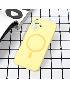 Maska za iPhone 17 63 Magsafe Pure color žuta - 223362