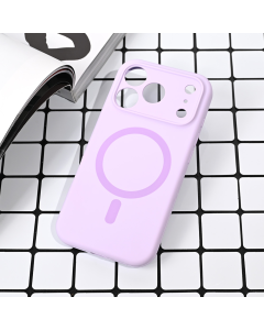 Maska za iPhone 17 Pro 63 Magsafe Pure color lila - 223368