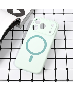 Maska za iPhone 17 Pro 63 Magsafe Pure color mint - 223369