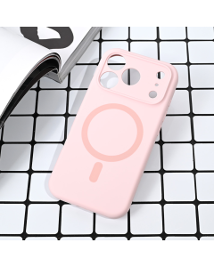 Maska za iPhone 17 Pro 63 Magsafe Pure color roze - 223371