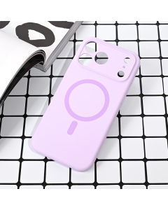 Maska za iPhone 17 Pro Max 69 Magsafe Pure color lila - 223377