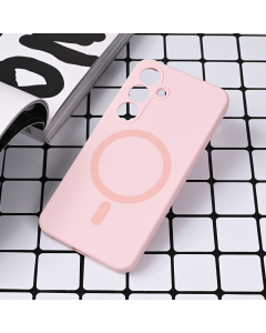 Maska za Samsung Galaxy S25 Magsafe Pure color roze - 219908