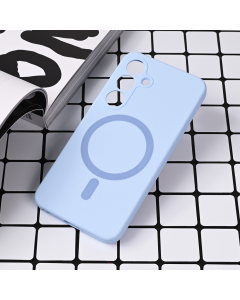 Maska za Samsung Galaxy S25 Magsafe Pure color svetlo plava - 219909