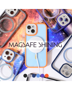 Torbica Magsafe shining za iPhone 15 Pro Max 6.7 tamno plava - 215737