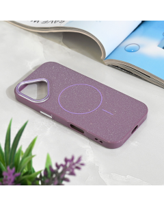 Maska za iPhone 17 6.3 Magsafe Sparkle Dust ljubičasta - 222926