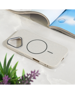 Maska za iPhone 17 6.3 Magsafe Sparkle Dust srebrna - 222929