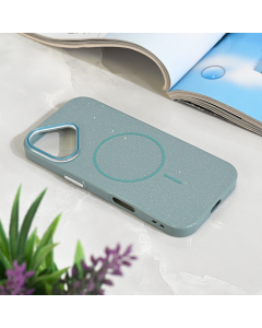 Maska za iPhone 17 6.3 Magsafe Sparkle Dust zelena - 222930