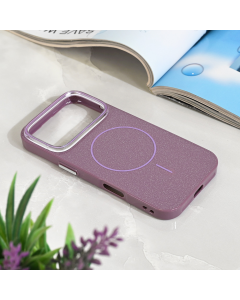 Maska za iPhone 17 Pro 6.3 Magsafe Sparkle Dust ljubičasta - 222933