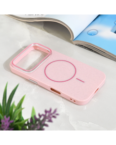 Maska za iPhone 17 Pro 6.3 Magsafe Sparkle Dust roze - 222935