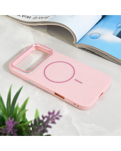Maska za iPhone 17 Pro Max 6.9 Magsafe Sparkle Dust roze - 222940