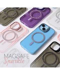 Torbica Magsafe Sparkle za iPhone 16 Pro Max 6.9 crna - 216951