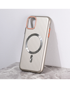 Torbica Magsafe Stripe za iPhone 11 6.1 siva - 216427