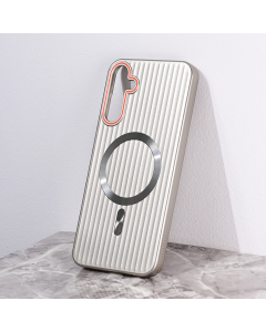Torbica Magsafe Stripe za Samsung A356B Galaxy A35 5G siva - 216495