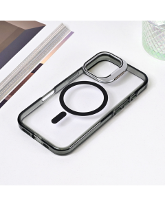 Torbica Magsafe transparent za iPhone 16 6.1 crna - 216537