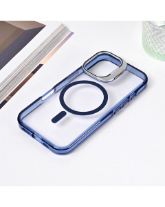 Torbica Magsafe transparent za iPhone 16 6.1 plava - 216538