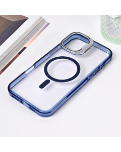 Torbica Magsafe transparent za iPhone 16 Plus 6.7 plava - 216543