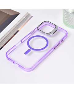 Torbica Magsafe transparent za iPhone 16 Pro Max 6.9 ljubicasta - 216556