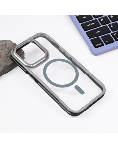 Torbica Magsafe Trendy za iPhone 15 Pro 6.1 siva - 217442
