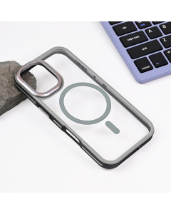 Torbica Magsafe Trendy za iPhone 16 6.1 siva - 217456
