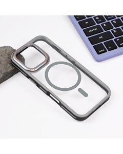 Torbica Magsafe Trendy za iPhone 16 Pro 6.3 siva - 217448