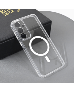 Torbica Magsafe za Samsung A356B Galaxy A35 5G transparent - 215317-1