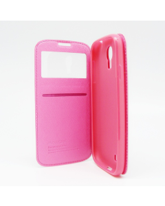 Maska za Samsung G925 S6 Edge na preklop Mercury View pink - 005734