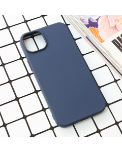 Maska za iPhone 15 Plus 6.7 Nano Silikon tamno plava - 209546