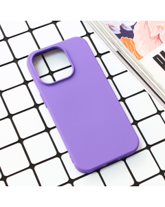 Torbica Nano Silikon za iPhone 15 Pro 6.1 ljubicasta - 209548