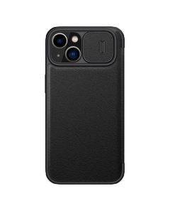 Torbica Nillkin Qin Pro (plain leather) za iPhone 14 Plus 6.7 crna - 203026