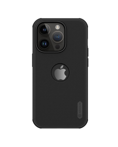 Torbica Nillkin Scrub Pro za iPhone 15 Pro 6.1 (sa otvorom za logo) crna - 210590
