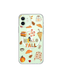 Maska za iPhone 12/12 Pro 61 Hello Fall Print Magsafe