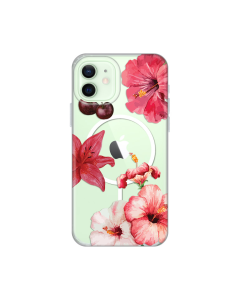 Maska za iPhone 12/12 Pro 61 Hibiscus Print Magsafe