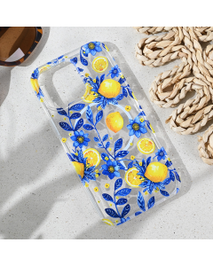 Maska za iPhone 15 Pro Max 6.7 Mediteran Lemon Print Magsafe - 8020862