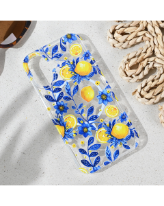 Maska za iPhone 16 6.1 Mediteran Lemon Print Magsafe - 8020863