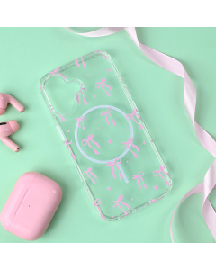 Maska za iPhone 17 63 Cute Bow Print Magsafe - 8020984
