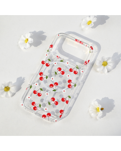 Maska za iPhone 17 Pro 63 Cute Cherries Print Magsafe - 8020986