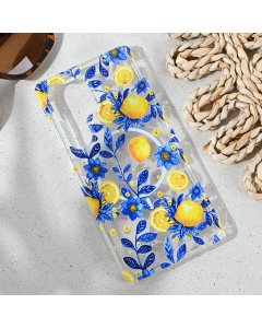 Maska za Samsung Galaxy S25 Ultra Mediteran Lemon Print Magsafe - 8020876