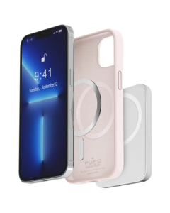 Maska za iPhone 14 Plus 6.7 Puro ICON Mag roze - 206337-1