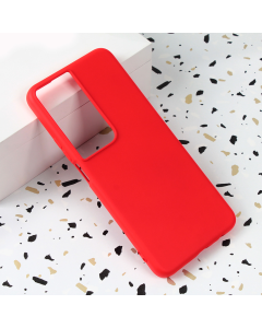 Torbica Shell Velvet za Honor X7b crvena - 213315