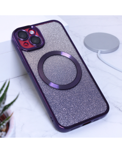 Torbica Shine Magsafe za iPhone 14 6.1 ljubicasta