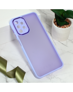Maska za Samsung Galaxy A13 4G Shining Camera ljubičasta - 206017