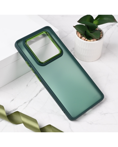 Maska za Xiaomi Redmi Note 14 Pro 4G Shining Camera tamno zelena - 221463